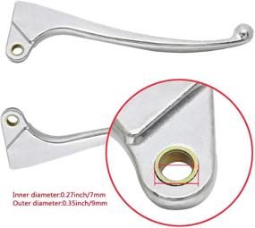 img 1 attached to High-Quality Motoparty Handle Clutch Brake Lever for Honda XL 175 185 / cm 185 200 250/ XR 185 250/ CL200 CB250 TL250 CR250 MR250 MT250 SL350 Lever - A Perfect Replacement!