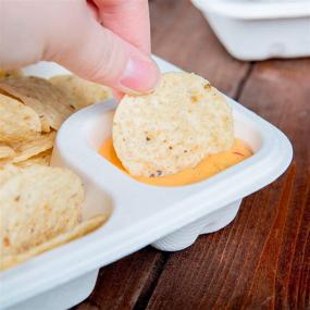 img 3 attached to Friendly Compartment Disposable Nacho Trays