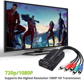 img 2 attached to LiNKFOR 1080P HDMI в компонентное преобразователь Scaler для HDTV Box PC PS3 Fire Stick Roku Blu-Ray DVD