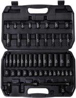 48-частый набор головок artipoly impact socket set - глубокие и мелкие головки с 6-тигранным профилем - диапазон в дюймах и метрический от 5/16in до 3/4in и от 8мм до 22мм. логотип