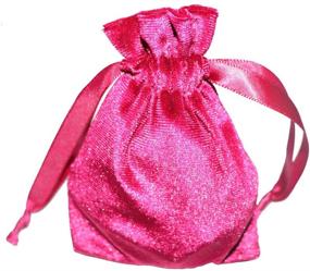 img 1 attached to 🎁 8PCS Soft Jewelry Bags: Flannel Luxury with Velvet Drawstring - Cute & Versatile Gift Bags for Candy, Wedding, and More