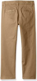 img 1 attached to 👖 Isaac Mizrahi Cotton Twill Pants for Boys