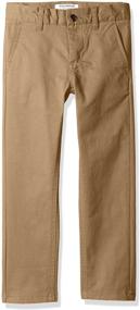 img 2 attached to 👖 Isaac Mizrahi Cotton Twill Pants for Boys