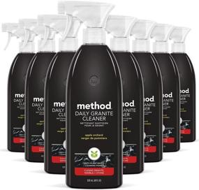 img 4 attached to 🍏 Method Apple Orchard Daily Granite Cleaner Spray - 28oz (Pack of 8)