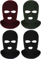 pieces 3 hole cover winter balaclava outdoor recreation for climbing logo