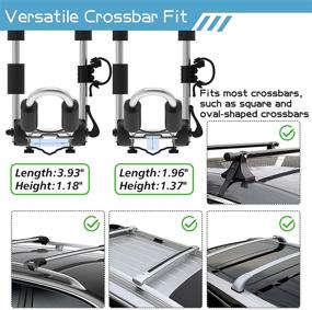 img 2 attached to Bilateral Folding Universal Surfboard Crossbar