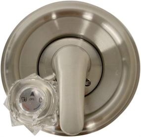 img 4 attached to 🛀 Danco 10004 Single Function Tub Trim Kit for Delta Shower Valve, Brushed Nickel - Fits 1300/1400, MultiChoice 13/14 600 Series