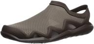 👞 crocs swiftwater men's casual summer sandal: mules & clogs collection logo