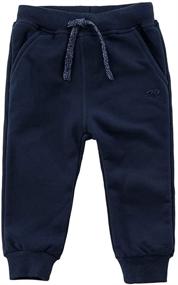 img 3 attached to Stylish and Comfy IESSRA Sweatpants for Toddler Boys - Quality Drawstring Playwear Clothing