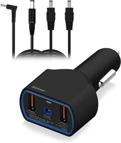 img 4 attached to 🔌 BatPower CCH2 120W Laptop Car Charger | HP Pavilion Envy Spectre X360 Split Slatebook Chromebook Streambook EliteBook | High Power Delivery, 12V-24V Auto Adapter