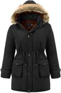 hanna nikole womens jacket parkas logo