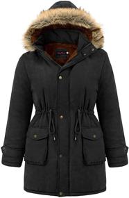 img 4 attached to Hanna Nikole Womens Jacket Parkas