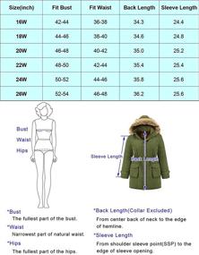 img 2 attached to Hanna Nikole Womens Jacket Parkas