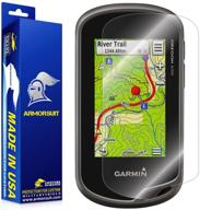 протектор экрана armorsuit militaryshield для garmin oregon 600(t)/650(t) - максимальное покрытие, пленка без пузырьков, hd прозрачная пленка: улучшите и обеспечьте безопасность вашего устройства логотип