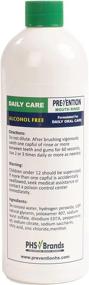 img 1 attached to 🌿 Alcohol-Free Prevention Daily Care Mouthwash - Value 4 Pack, Gentle Hydrogen Peroxide Formula, The Original Alcohol Free Mouthwash
