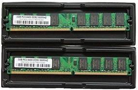 img 1 attached to 4ГБ (2X 2ГБ) DDR2 PC2-6300 PC2-6400 800МГц 240 контактов DIMM (Оперативная память для настольного компьютера) - Все включено: цена с учетом налогов