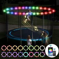suveus trampoline lights waterproof control logo