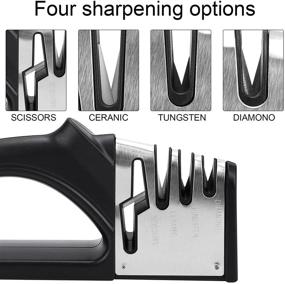 img 1 attached to JINGBAIYI Sharpener Sharpener Sharpening Suitable