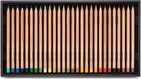 img 1 attached to 🖍️ Caran d'Ache Luminance Colored Pencil Sets - Set of 80 in Wooden Box for Creative Art Materials (6901.476)