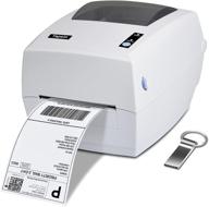 🏷️ efficient thermal label printer: tapsin 4x6 for shipping, compatible with amazon, ebay, etsy & fedex, one-click setup on windows and mac logo