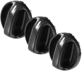 img 4 attached to 🔴 AC Climate Control Knob Set of 3 - Replacement for Toyota Tundra 2000-2006 - Replaces OEM 55905-0C010, 559050C010 - Air Conditioner Switch Replacement