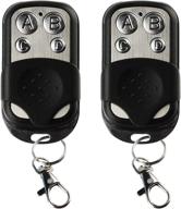 🔑 convenient 2 keychain remotes for liftmaster/sears/chamberlain/craftsman garage door openers logo