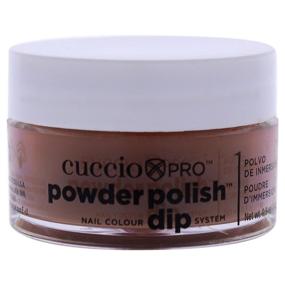 img 2 attached to 💅 Cuccio Pro Powder Polish Dip - Deep Brown - Nail Lacquer for Manicures & Pedicures, Fast & Effortless Application/Removal - No LED/UV Light Required - Non-Toxic, Odorless, Intensely Pigmented - 0.5 oz