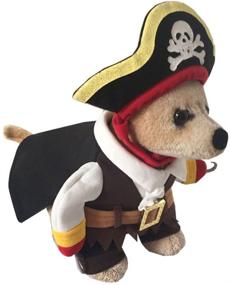 img 2 attached to 🏴 Adorably Fierce: Yolsun Caribbean Pirate Pet Costume for Little Dogs & Cats