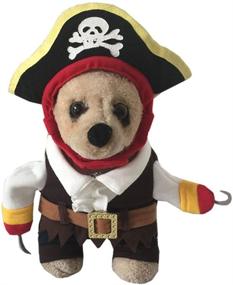 img 3 attached to 🏴 Adorably Fierce: Yolsun Caribbean Pirate Pet Costume for Little Dogs & Cats