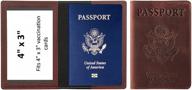 кожаная защитная обложка для паспорта ciana логотип