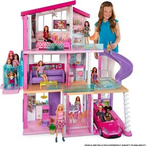 img 1 attached to 🏠 Wheelchair Accessible Barbie Dreamhouse Dollhouse