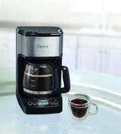 кофеварка capresso mini drip - 5 чашек, чёрная и нержавеющая сталь логотип