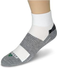 img 1 attached to 🧦 Fitsok CX3 Quarter Cut Socks: Ultimate Comfort & Performance - 3 Pack