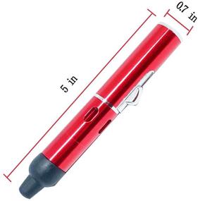 img 3 attached to 🔥 Fengfang Jet Gas Flame Butane Torch Handheld Lighter (Red): Superior Quality Ignition Solution