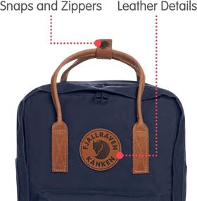 img 2 attached to Fjällräven Kånken No. 2 Laptop 15" Navy One Size: Stylish and Functional Backpack with Laptop Compartment