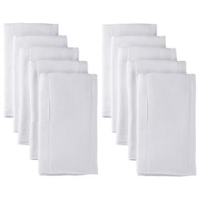 img 4 attached to GERBER 10 Piece Organic Prefold Gauze Diaper Set: Soft, Absorbent, and Eco-Friendly for Your Baby