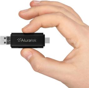 img 3 attached to Усовершенствованный кардридер Aluratek USB 3.1 Type C OTG (AUCRC300F)