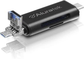 img 4 attached to Усовершенствованный кардридер Aluratek USB 3.1 Type C OTG (AUCRC300F)