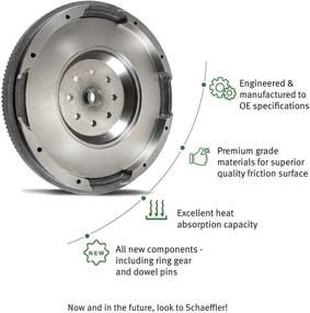 img 2 attached to 🚀 LFW221 Flywheel by Schaeffler LuK: High-Quality OEM Flywheel and LuK RepSet Clutch Replacement Parts
