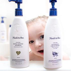 img 2 attached to Gentle Shampoo for Sensitive Skin: Introducing Noodle & Boo Baby's Extra Care Formula