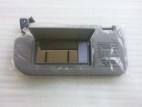 img 3 attached to 🚘 Kia Sportage 2005-2010 OEM Genuine 852021F210LX Gray Left Interior Sun Visor Assembly - Front Driver Side, 1-pc Set