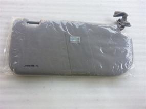 img 2 attached to 🚘 Kia Sportage 2005-2010 OEM Genuine 852021F210LX Gray Left Interior Sun Visor Assembly - Front Driver Side, 1-pc Set