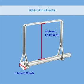 img 2 attached to Диаметр муфты с запорным квадратом из нержавеющей стали 2Pack