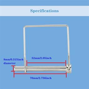 img 3 attached to Coupler Diameter Locking Stainless Square 2Pack