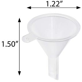 img 1 attached to 🧳 Streamlined Boston Bottle Stopper Closure Funnel: Essential Travel Accessory for Bottles & Containers