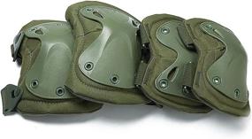 img 3 attached to 🎯 Ever Fairy Hard X Knee Pads & Elbow Pads: Ultimate Tactical Protection for Military, Combat Sports & Safety