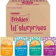🐱 purina friskies lil' slurprises: premium wet cat food complement for extra feline delight logo