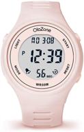 🌊 waterproof digital watch for teenage girls and women, with back light and sports features (suitable for ages 11-15) logo