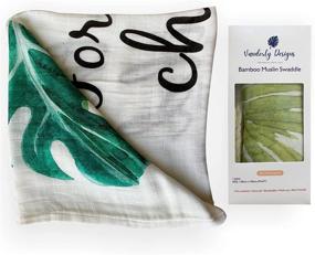 img 1 attached to 👶 Vanderly Designs Muslin Swaddle Blankets: Ideal Baby Receiving Swaddles for Newborns - Pack of 1 & 2 - Perfect Shower Gifts