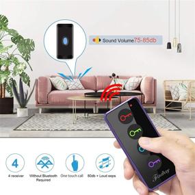 img 2 attached to Ldcx 85dB Wireless Key Finder: Locate Keys, Remote, Pet & More with 131ft Range, LED Flashlight & Keychain